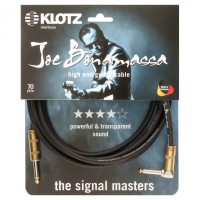 KLOTZ CABLE JOE BONAMASSA SUPERIOR JACK/JACK COUDE