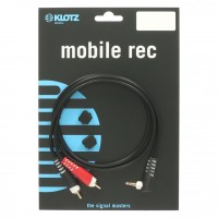 Klotz AY7-A0300 Cble Mini-Jack Coude/2 RCA - 3M