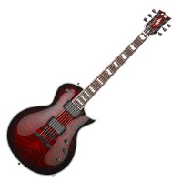 Photo ESP E-II ECLIPSE SEE THRU BLACK CHERRY SUNBURST