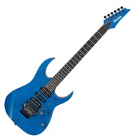 Photo IBANEZ RG3770FZ-TB PRESTIGE JAPAN - TRANSPARENT BLUE