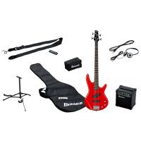Photo IBANEZ IJSR190-RD JUMPSTART - PACK BASSE ELECTRIQUE RED