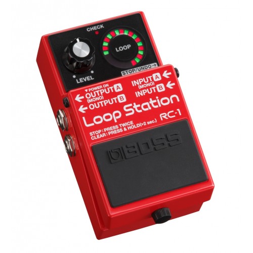 Boss RC-30 - Pédale Looper 2 pistes pour guitare et micro