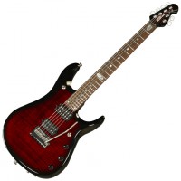 Photo MUSIC MAN JOHN PETRUCCI 6 BFR RUBY BURST