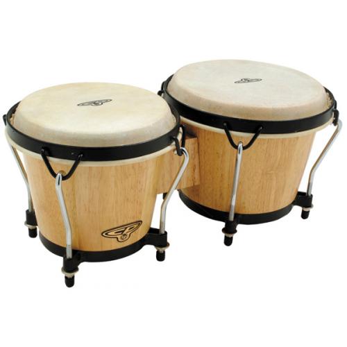 lp cp traditional bongos natural wood