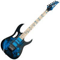 Ibanez JEM77P Steve Vai Signature Blue Floral Pattern