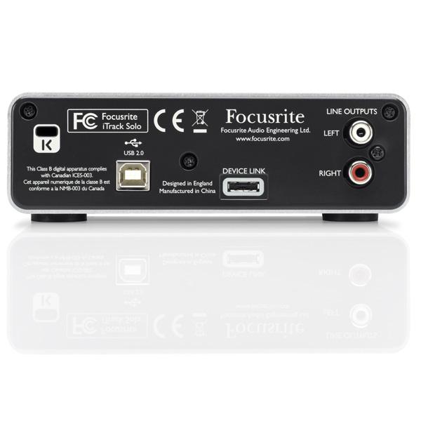 Focusrite iTrack Solo Lightning - Carte son / interface audio