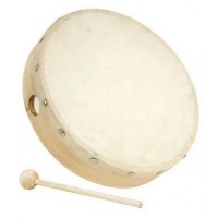 FUZEAU TAMBOURIN 20 CM SANS CYMBALETTES