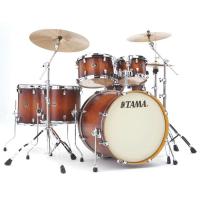 Photo TAMA VP62RS-ABR - SILVERSTAR CUSTOM 6PC ANTIQUE BROWN BURST