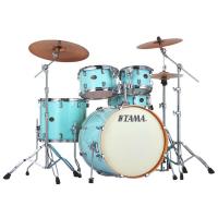 Photo TAMA VP52KRS-LBL - SILVERSTAR CUSTOM 5PC LIGHT BLUE LACQUER