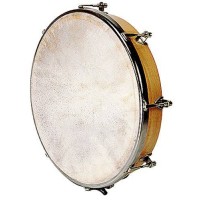 FUZEAU TAMBOURIN PEAU NATURELLE 25 CM