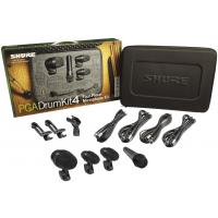 SHURE PGADRUMKIT4 MALETTE 4 MICROS BATTERIE