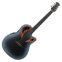 Photo OVATION CE44-RRB CELEBRITY ELITE REVERSED BLUE BURST