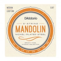 D'ADDARIO EJ67 MANDOLIN NICKEL PLATED STEEL MEDIUM 11/39