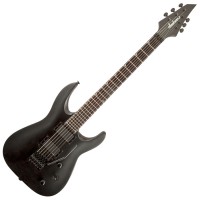 Photo JACKSON SLATXMG3-6 SOLOIST SATIN BLACK FLOYD ROSE