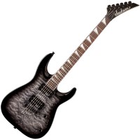 Photo JACKSON JS32TQ DINKY ARCH TOP TRANSPARENT BLACK