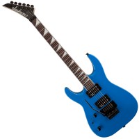 JACKSON JS SERIES DINKY ARCH TOP JS32L BRIGHT BLUE GAUCHER