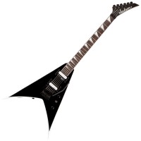 Jackson JS Series King V JS32 Black W/ White Bevels