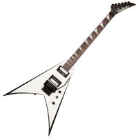 JACKSON JS SERIES KING V JS32 WHITE W/ BLACK BEVELS