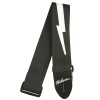 Photo GIBSON SANGLE SAFETY JET BLACK LIGHTNING BOLT STYLE