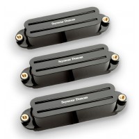 SEYMOUR DUNCAN KIT HOT RAILS FOR STRAT BLACK - SHR-1S