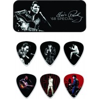 Photo DUNLOP BOÎTE DE 6 MEDIATORS, ELVIS 68 SPECIAL, MEDIUM