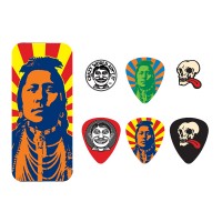 Dunlop Bote de 6 Mediators Hammersveld Indian Heavy