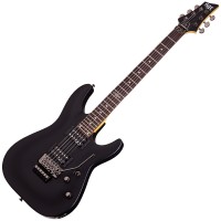 Photo SGR BY SCHECTER C-1 FR MIDNIGHT SATIN BLACK