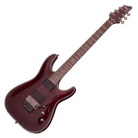 Photo SCHECTER HELLRAISER C-1 FR PASSIVE BLACK CHERRY
