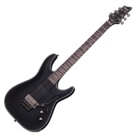 Photo SCHECTER HELLRAISER C-1 FR PASSIVE SATIN BLACK