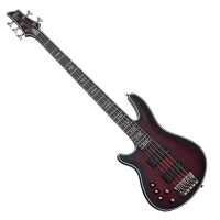 SCHECTER HELLRAISER EXTREME-5 LH CRIMSON RED BURST SATIN