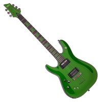 Photo SCHECTER KENNY HICKEY C-1 EX S LH STEELE GREEN