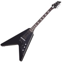Photo SCHECTER V-1 PLATINUM SATIN BLACK