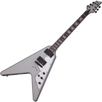 Photo SCHECTER V-1 PLATINUM SATIN SILVER