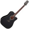 Photo TAKAMINE GD15CE-BLK ELECTRO CUTAWAY BLACK