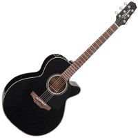 Photo TAKAMINE P1NC-BLK ELECTRO CUTAWAY GLOSS BLACK