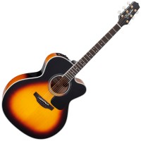Photo TAKAMINE P6JC-BSB ELECTRO CUTAWAY BROWN SUNBURST GLOSS
