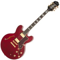 Photo EPIPHONE SHERATON II PRO WINE RED
