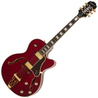 Photo EPIPHONE JOE PASS EMPEROR II PRO WINE RED