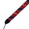 Photo FENDER SANGLE MONOGRAMMED RED-WHITE-BLUE