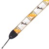 Photo FENDER SANGLE MONOGRAMMED WHITE-BROWN-YELLOW