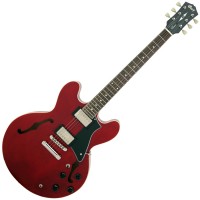 Photo CORT SR-BVBCR HOLLOW BODY CHERRY RED