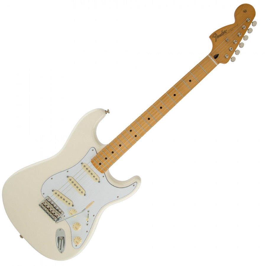 Fender Stratocaster Jimi Hendrix Olympic White MN - Guitare électrique