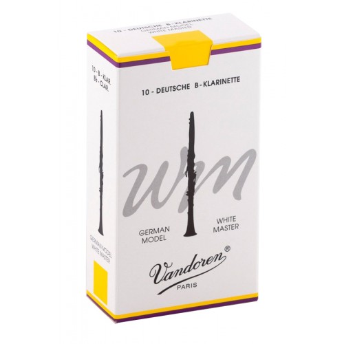 VANDOREN CR1645 - 10 ANCHES CLARINETTE SIB WHITE MASTER 4.5