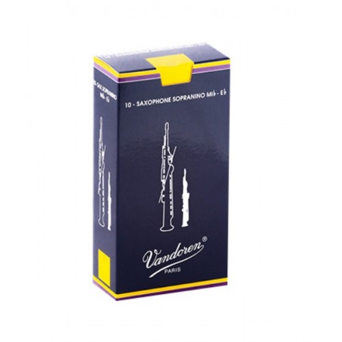 VANDOREN SR201 - 10 ANCHES SAXOPHONE SOPRANO TRADITIONNELLES 1