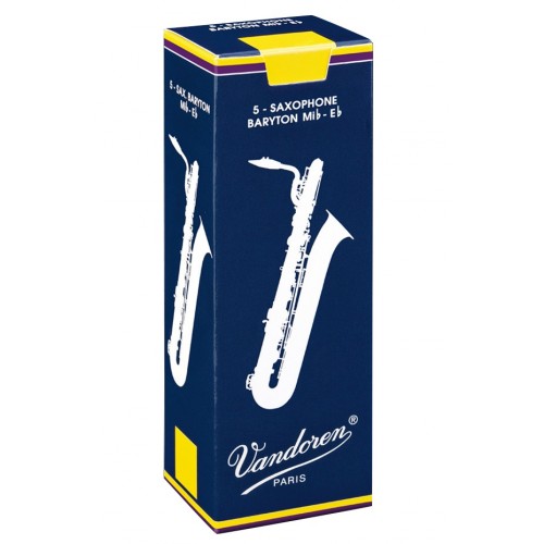 VANDOREN SR242 - 5 ANCHES SAXOPHONE BARYTON TRADITIONNELLES 2