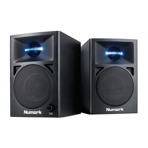 NUMARK NWAVE360 - PAIRE D'ENCEINTES ACTIVES 2X15W