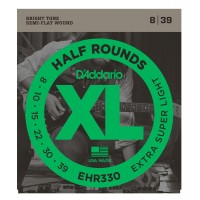 Photo D'ADDARIO EHR330 XL HALF ROUNDS EXTRA SUPER LIGHT 08-39