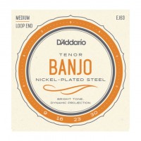 D'ADDARIO EJ63 BANJO TENOR NICKEL-PLATED STEEL 9/30