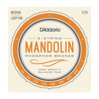 Photo D'ADDARIO EJ74 CORDES MANDOLINE MEDIUM/PB 11-40