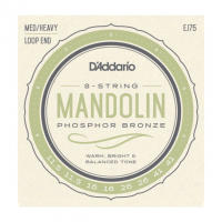 Photo D'ADDARIO EJ75 CORDES MANDOLINE MEDIUM-HEAVY /PB 11.5-41